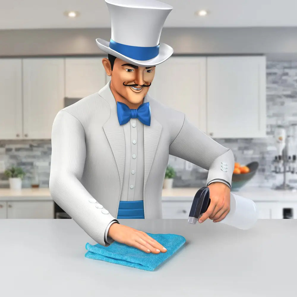 MR.SIGA (Thin) Microfiber Cleaning Cloths (2-Pack)