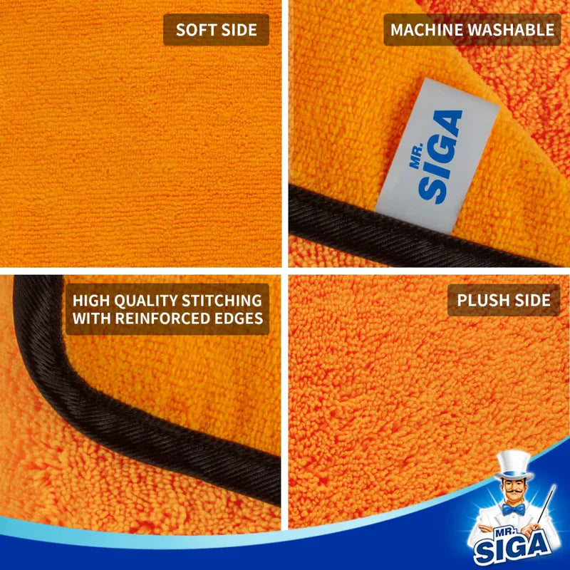 MR.SIGA (Thick) Ultra Plush Microfiber Towel (1-Pack)