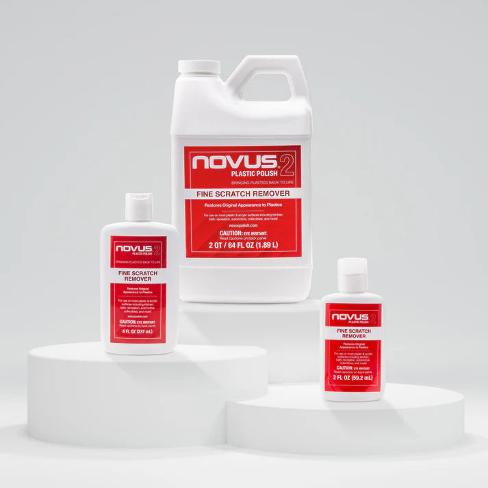 NOVUS Plastic Polish #2: Fine Scratch Remover