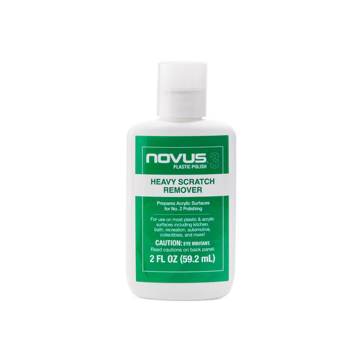 NOVUS Plastic Polish #3: Heavy Scratch Remover